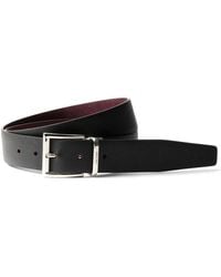 Prada - Saffiano Reversible Leather Belt - Lyst