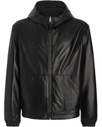 Dolce & Gabbana - Logo-Plaque Bomber Jacket - Lyst