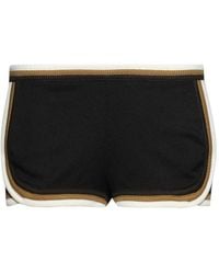 Christopher Esber - Rib Trim Track Shorts - Lyst