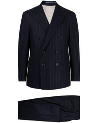 Polo Ralph Lauren Doppelreihiger Anzug - Blau