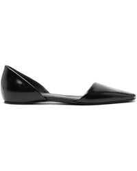 Totême - The Asymmetric D'orsay Ballerina Shoes - Lyst