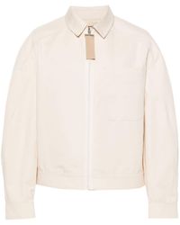 Jacquemus - Le Blouson Linu Boxy-fit Cotton And Linen-blend Jacket - Lyst