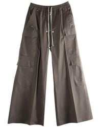Rick Owens - Cargo Drawstring-Waist Trousers - Lyst