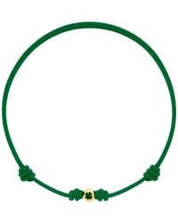 Luis Morais - Four-Leaf Clover Cord Bracelet - Lyst