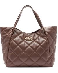 Liu Jo - Grote Gewatteerde Shopper Met Logo - Lyst