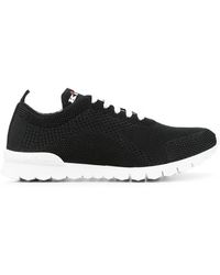 Kiton - Gewebte Sneakers Mit Logo-Stickerei - Lyst