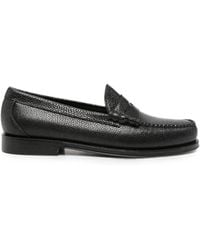 G.H. Bass & Co. - Weejuns Larson Stingray-Effect Leather Loafers - Lyst