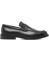 Moschino - Refined Silk And Nylon Loafers - Lyst