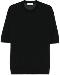 Laneus - Gestricktes T-Shirt - Lyst