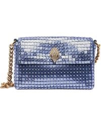 Kurt Geiger - Mini Kensington Sequin-Embellished Shoulder Bag - Lyst