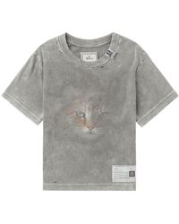 Maison Mihara Yasuhiro - Katoenen T-shirt Met Logoprint - Lyst