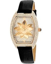 Christian Van Sant - Lotus Crystal 36Mm Watch - Lyst