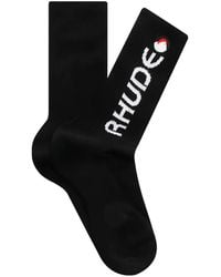 Rhude - Chaussettes De Football Moonlight - Lyst