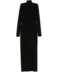 Norma Kamali - Turtle-Neck Long Dress - Lyst