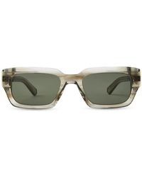 Mr. Leight - Lunettes De Soleil Maverick S À Monture Rectangulaire - Lyst
