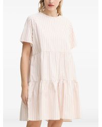 Day Birger et Mikkelsen - Vestido A Rayas Con Capas Escalonadas - Lyst