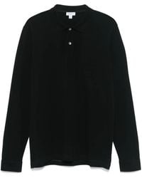 Sunspel - Polo A Maniche Lunghe - Lyst