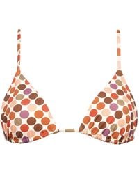 Eres - Polka-Dot Triangle Bikini Top - Lyst