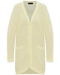 Fabiana Filippi - Cardigan En Maille Ajourée À Sequins - Lyst