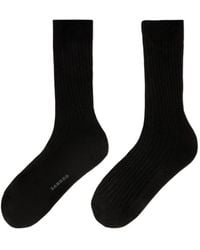 Sandro - Ribbed Socks - Lyst