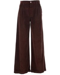 PT Torino - Logo-Patch Corduroy Trousers - Lyst