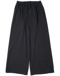 Yoshio Kubo - Pleated Wide-Leg Trousers - Lyst