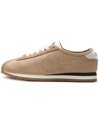 Nike - Cortez Perforated-Logo Leather Sneakers - Lyst