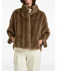 S.w.o.r.d 6.6.44 - Veste En Fourrure Artificielle À Col Montant - Lyst