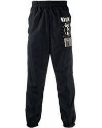 Moschino - Logo-Print Track Pants - Lyst