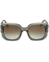 Tom Ford - Carla Square-Frame Sunglasses - Lyst