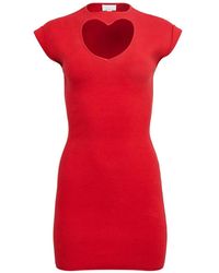 Fleur du Mal - Matchmaker Heart Cutout Dress - Lyst