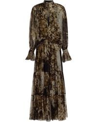 Roberto Cavalli - Appaloosa-Print Maxi Dress - Lyst