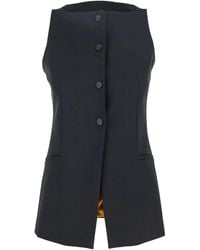 ..,merci - Button-Fastening Vest - Lyst