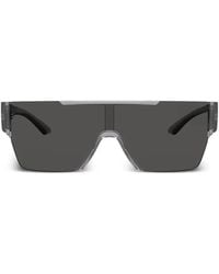 Burberry - Lunettes De Soleil À Monture Carrée - Lyst