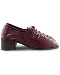 Hereu - Lace-Up Block-Heel Pumps - Lyst