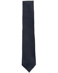 ZEGNA - Cravate À Imprimé Géométrique - Lyst