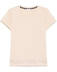 Liu Jo - Logo-Embellished T-Shirt - Lyst