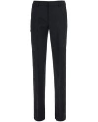 PT Torino - Pantalones London Con Pinzas Y Abertura En El Dobladillo - Lyst
