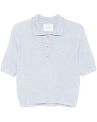 Lisa Yang - Masy Short-Sleeves Polo Top - Lyst