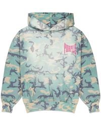 Purple Brand - Faded Camo Hoodie - Lyst