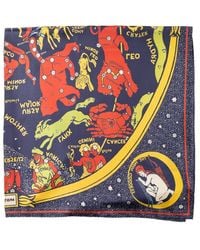 Mother - It Up Cosmos-Print Scarf - Lyst