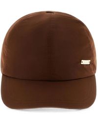 Herno - Baseballkappe Mit Schleifendetail - Lyst