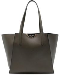 Zadig & Voltaire - Le Borderline Leather Tote Bag - Lyst