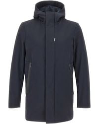 Rrd - Hooded Zip-Front Parka - Lyst