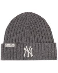 Sporty & Rich - Ribbed Cuffed Beanie - Lyst