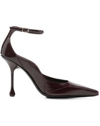 Jimmy Choo - Quinci Pointed-Toe Ankle-Strap Pumps - Lyst