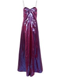 forte_forte - Sweetheart-Neck Lamé Gown - Lyst