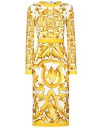 Dolce & Gabbana - マヨリカ ドレス - Lyst