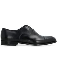Doucal's - Leather Oxford Shoes - Lyst
