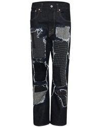 Junya Watanabe - Jeans Im Patchwork-Look - Lyst